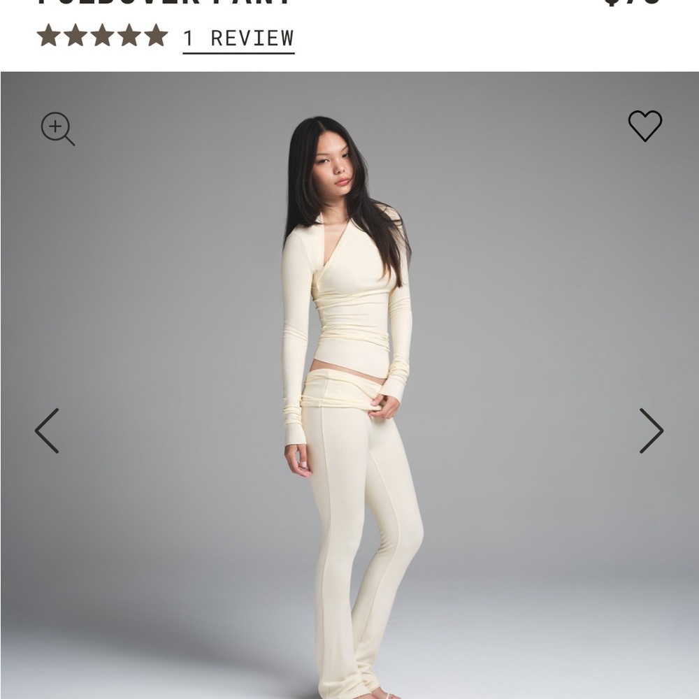 Fold over Skims Pant